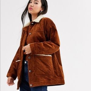 monki orange jacket
